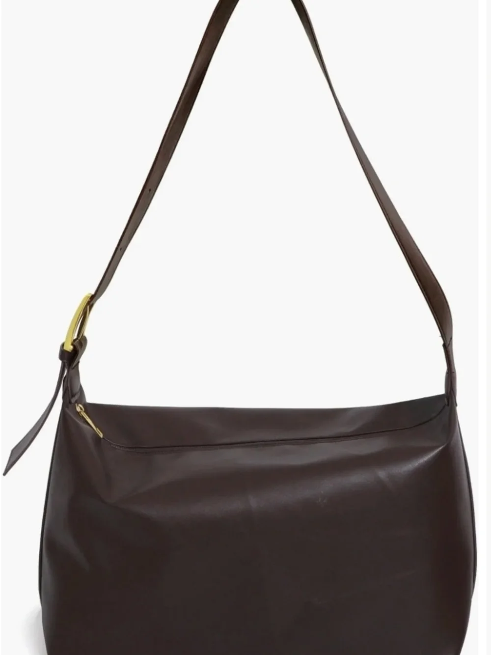 Adornia Feaux Leather Shoulder Bag, New without Tags